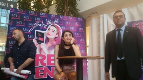 Bagno di folla per Greta Menchi a Valecenter