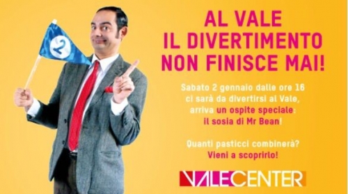 Mr. Bean arriva a Valecenter