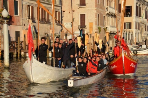 Torcia Universiadi Trentino 2013, l’abbraccio di Venezia