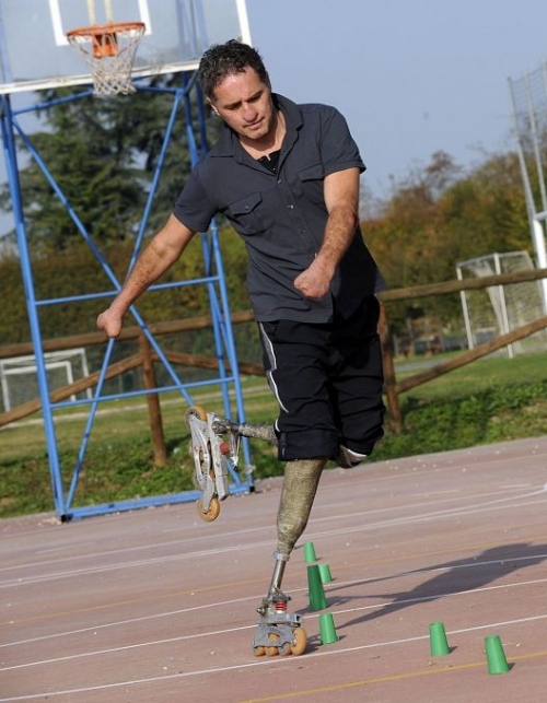 Anche Treviso Marathon ha il suo Pistorius