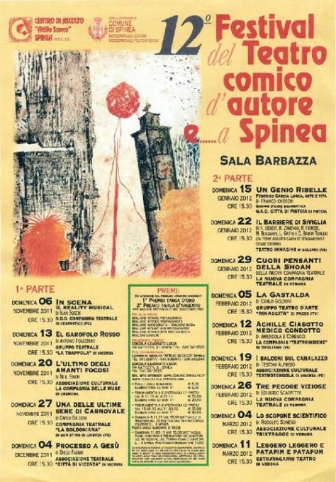 Festival del teatro comico d’autore a Spinea