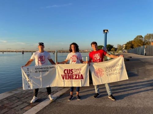 IL CUS VENEZIA A SABAUDIA PER I CAMPIONATI DI CANOA E KAYAK