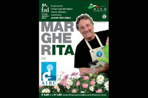 Con la margherita italiana al 100% fiorisce la ricerca Airc