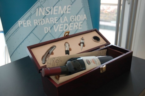 Presentato alle Calandre il vino che sostiene la ricerca