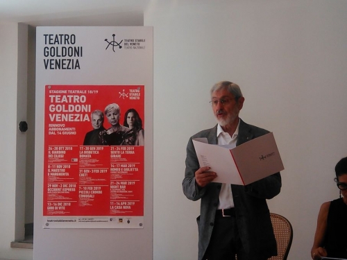 Presentata la prossima stagione teatrale del Teatro Goldoni